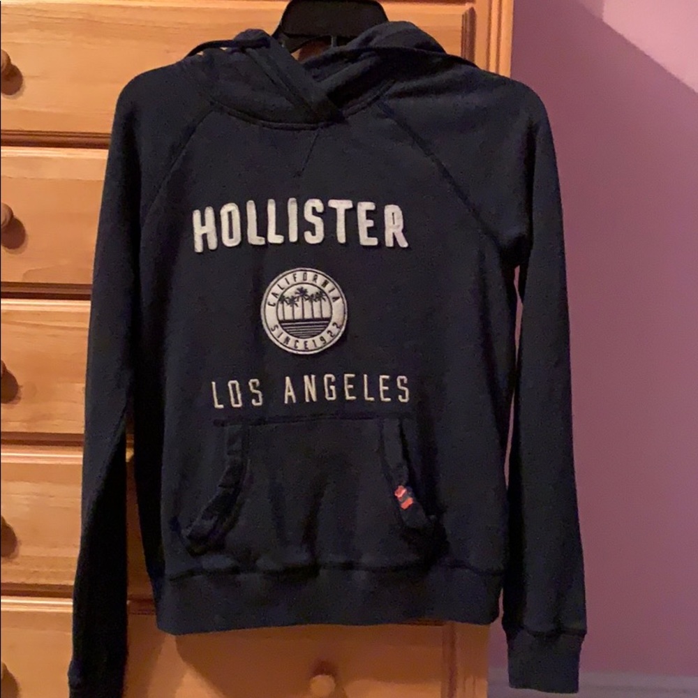 Navy blue Hollister Jacket